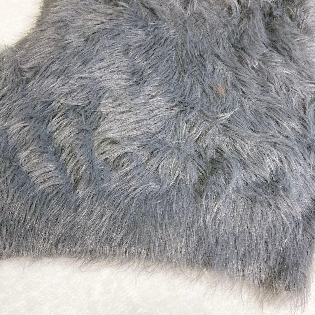 ゾゾ限定✨ウィムガゼット【F】シャギーニットジレ ベストWhim Gazette