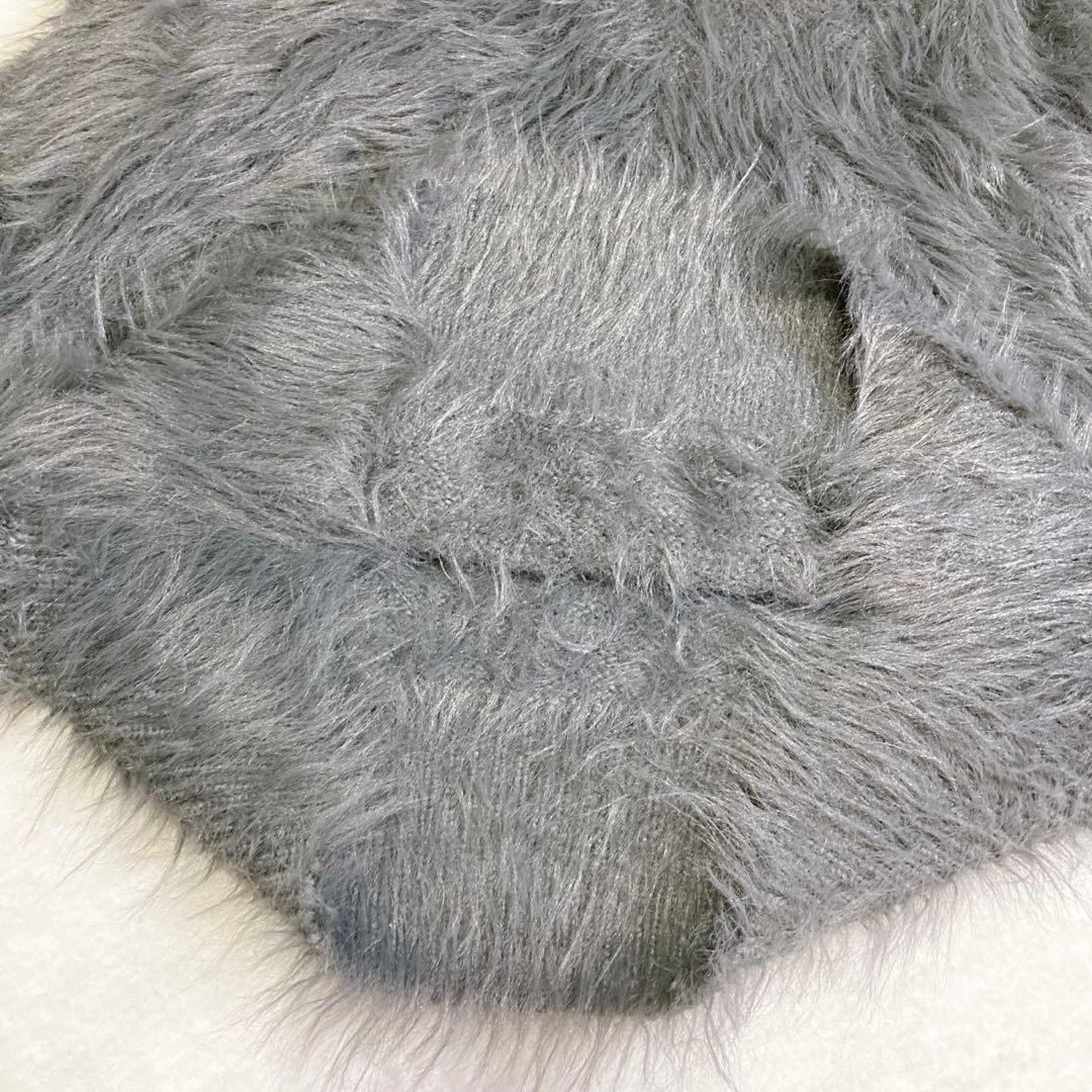 ゾゾ限定✨ウィムガゼット【F】シャギーニットジレ ベストWhim Gazette