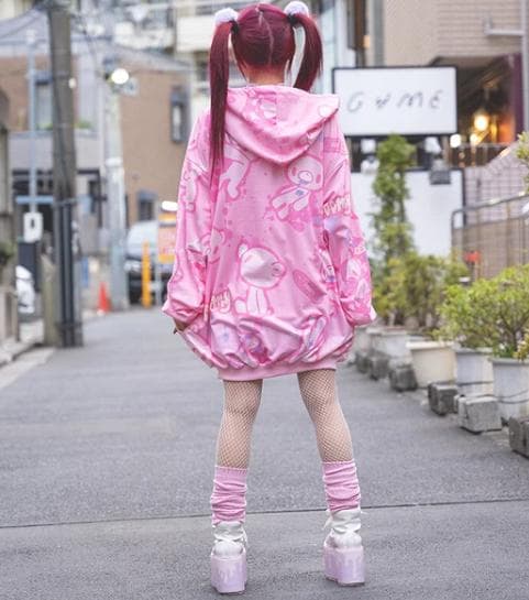 【新品】ACDC RAG パステルグル〜ミ〜ZIPパーカー
