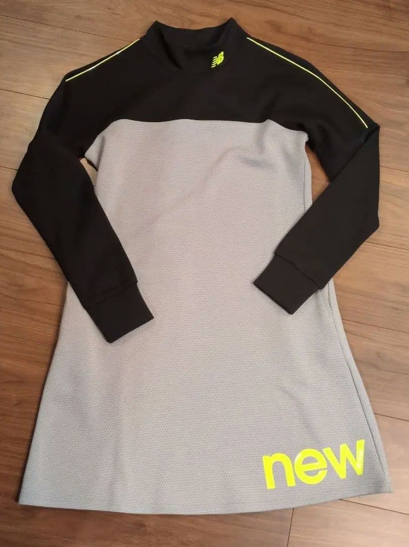 New Balance レディース ワンピース 黒/グレー
