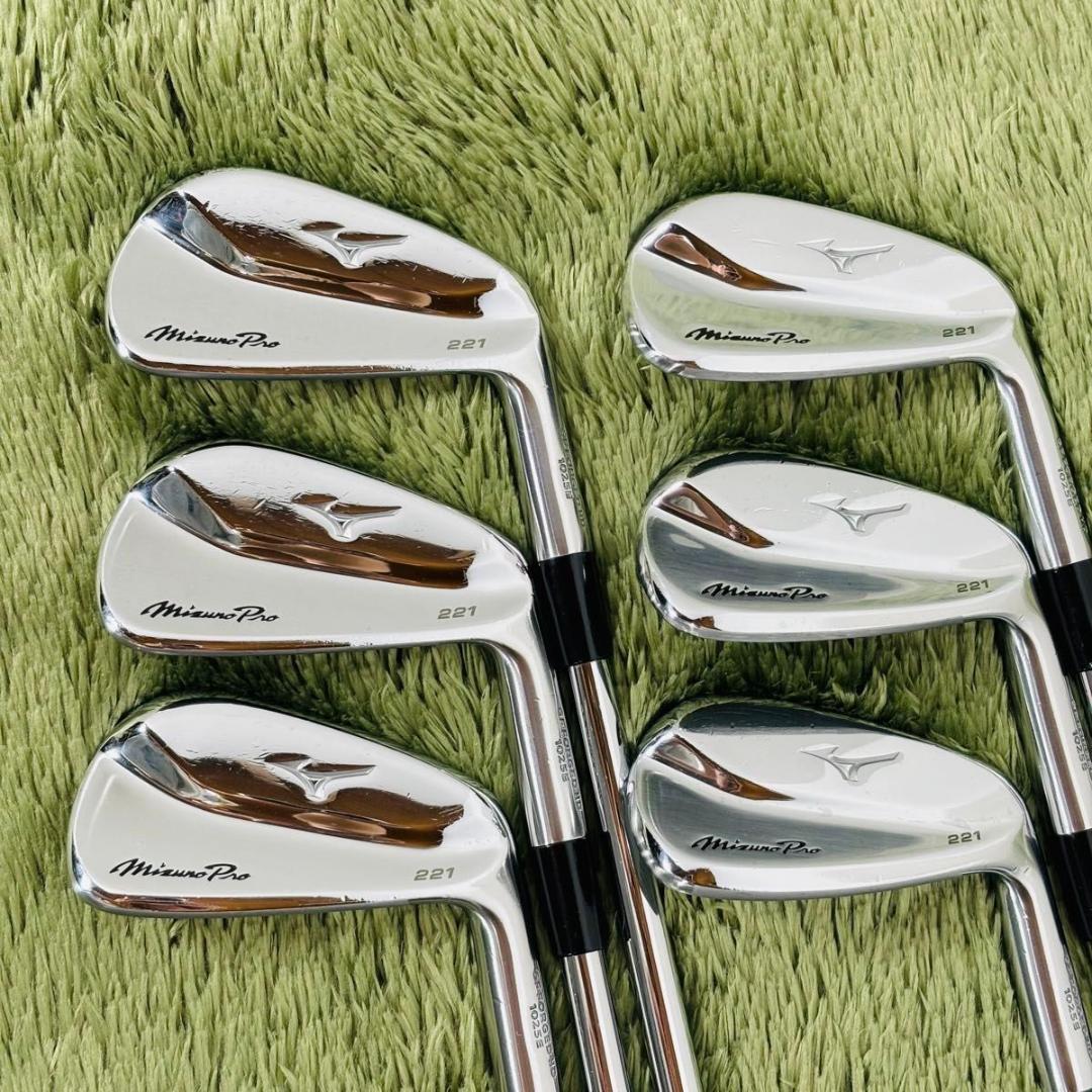ミズノプロ 221 アイアン6本セット メンズゴルフ 初心者 入門 大人気モデル