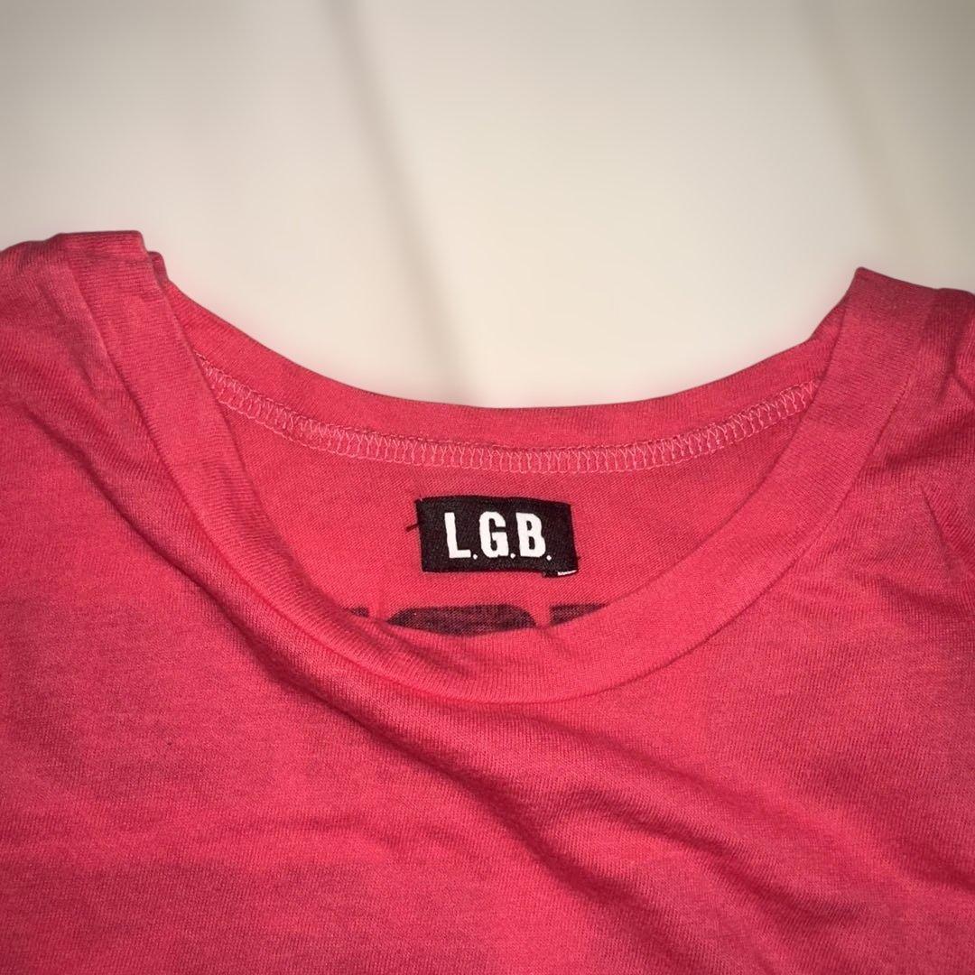 L.G.B. ピンク Tシャツ 半袖