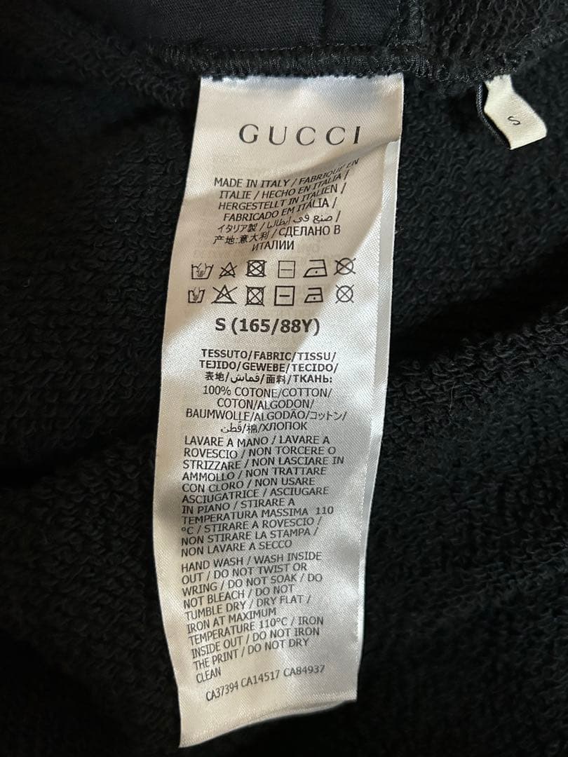 お値下げ　GUCCI スウェット　パーカーワンピース