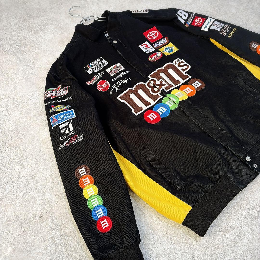 【希少2XL】JH Design NASCAR m&m's レーシングジャケット