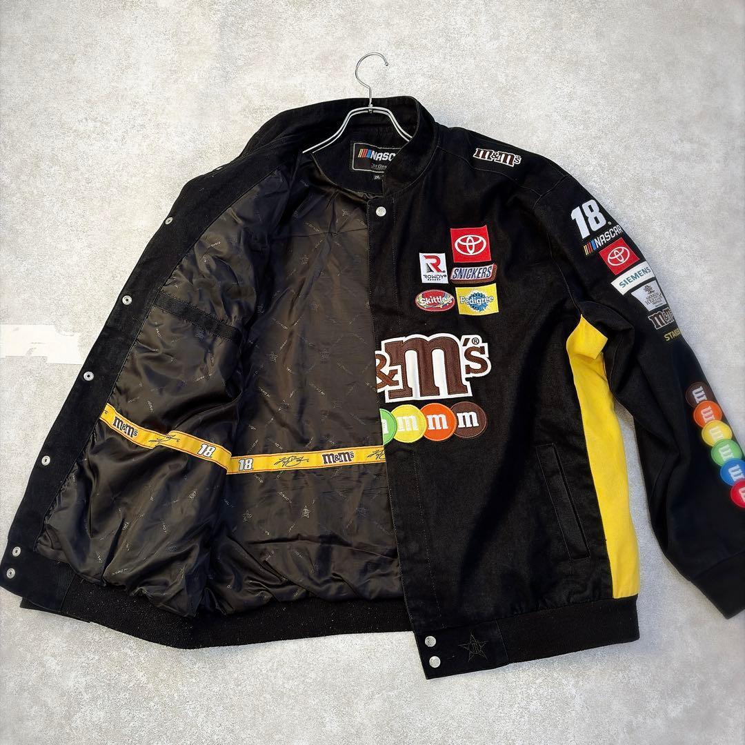 【希少2XL】JH Design NASCAR m&m's レーシングジャケット