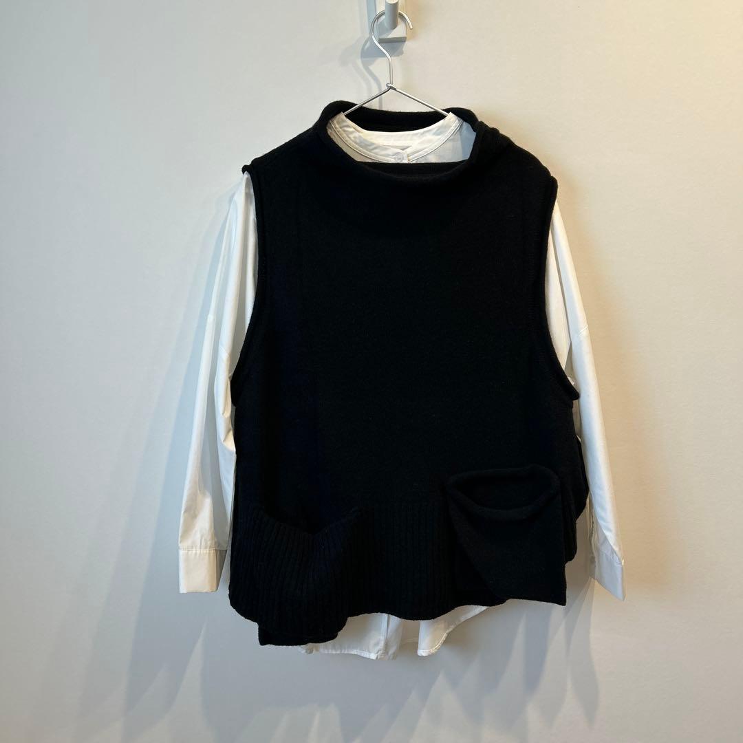 センソユニコ m_mefuニットベスト美品