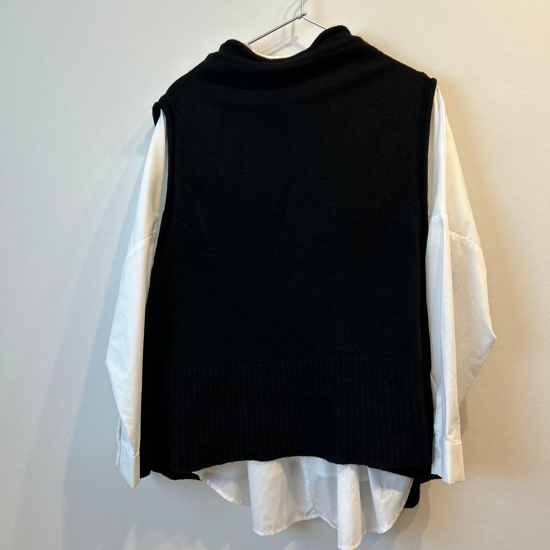 センソユニコ m_mefuニットベスト美品