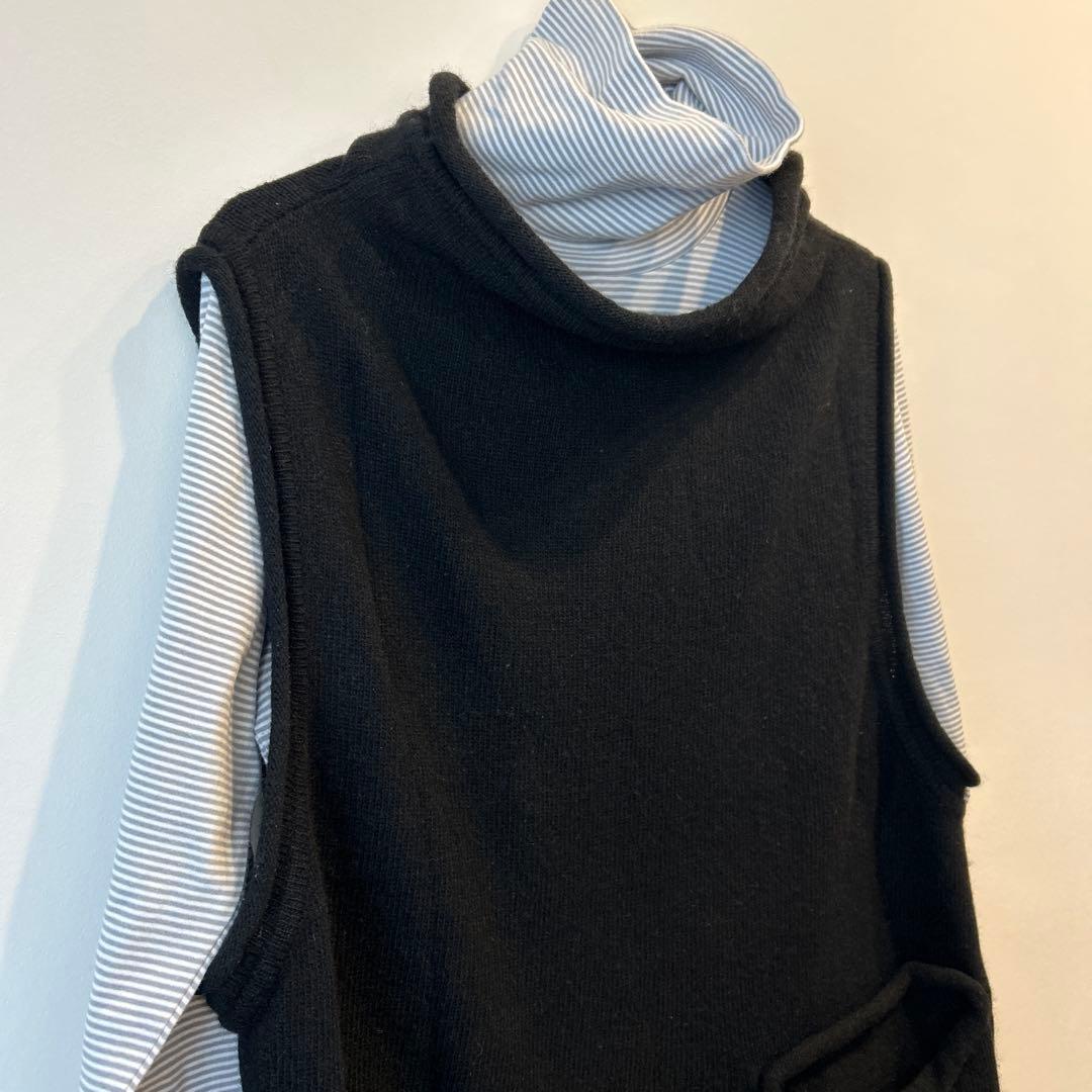 センソユニコ m_mefuニットベスト美品