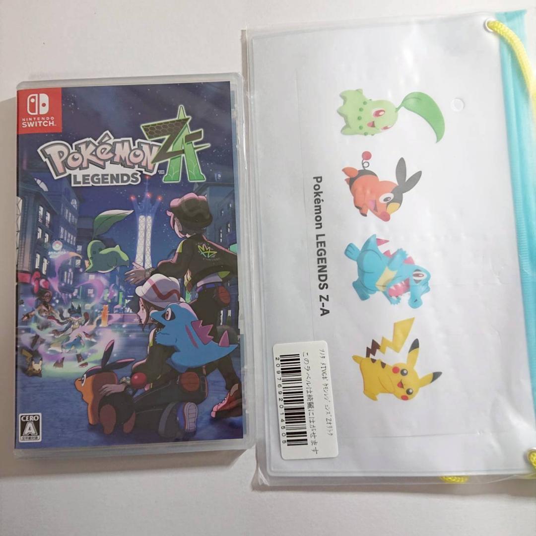 Switch Pokemon LEGENDS Z-A + PVCサコッシュ
