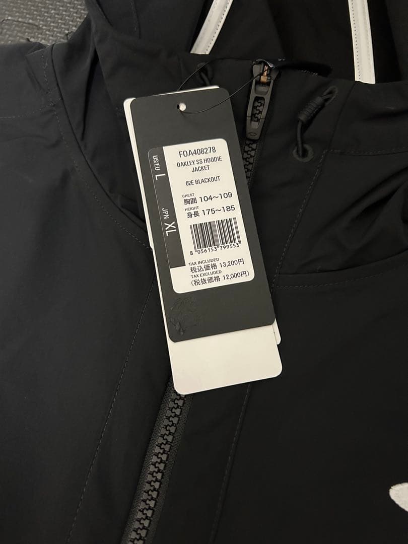 新品　半袖フーディージャケット OAKLEY SS HOODIE JACKET