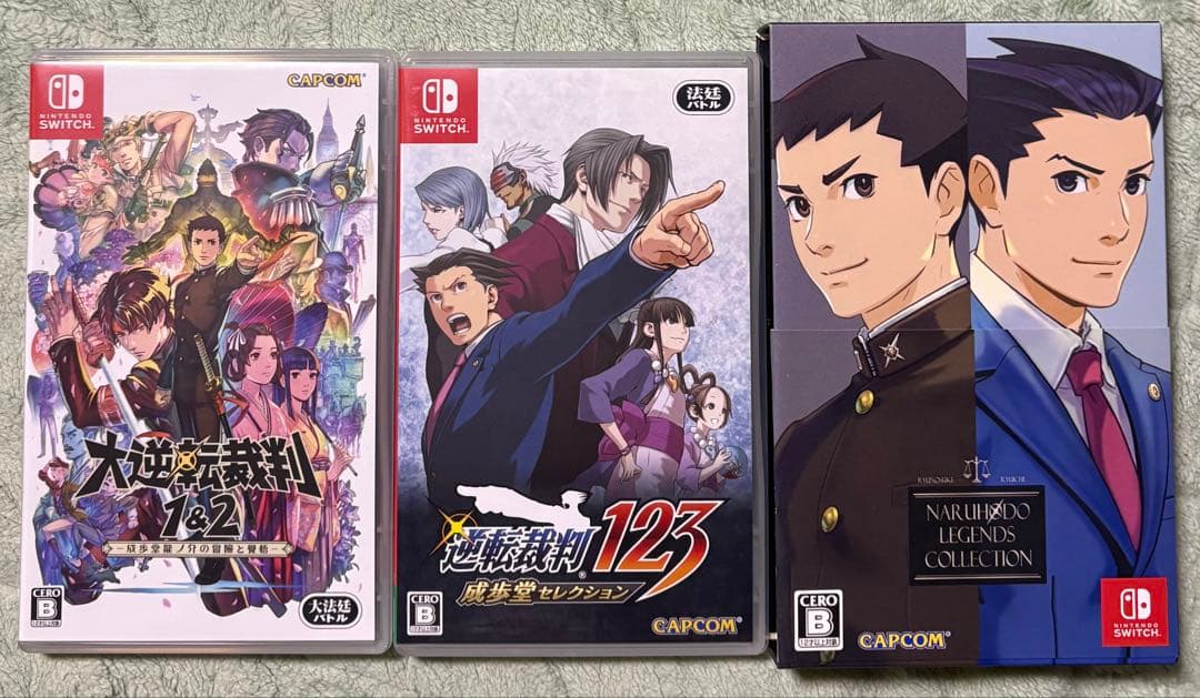 switch 成歩堂レジェンズコレクション(大逆転裁判1&2・逆転裁判123)