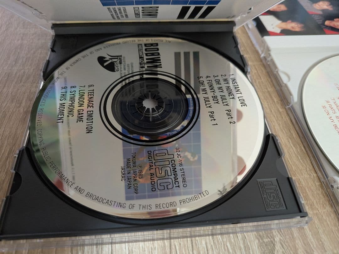 BOØWY 帯付アルバムCD 10枚 + CDV 1枚 セット