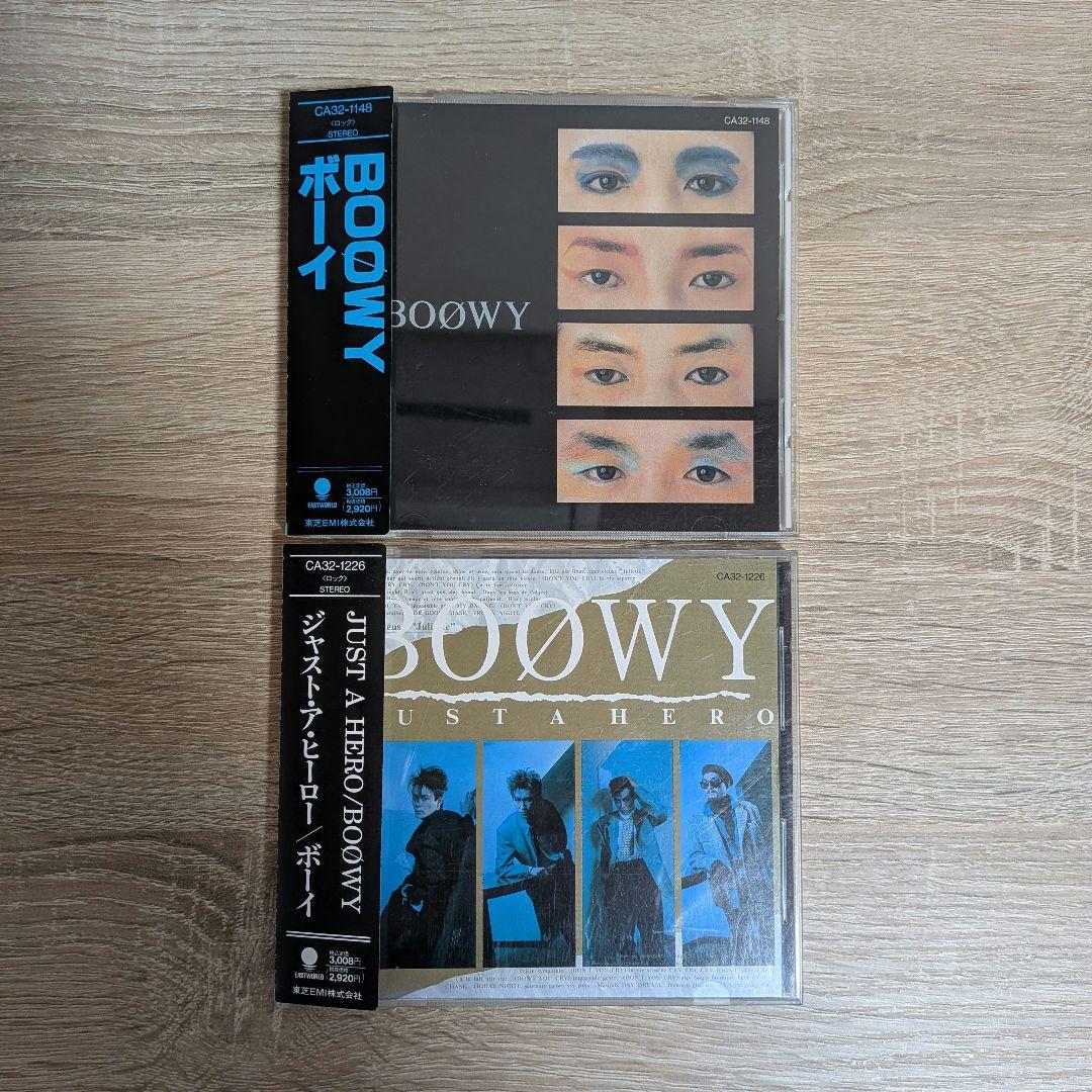 BOØWY 帯付アルバムCD 10枚 + CDV 1枚 セット