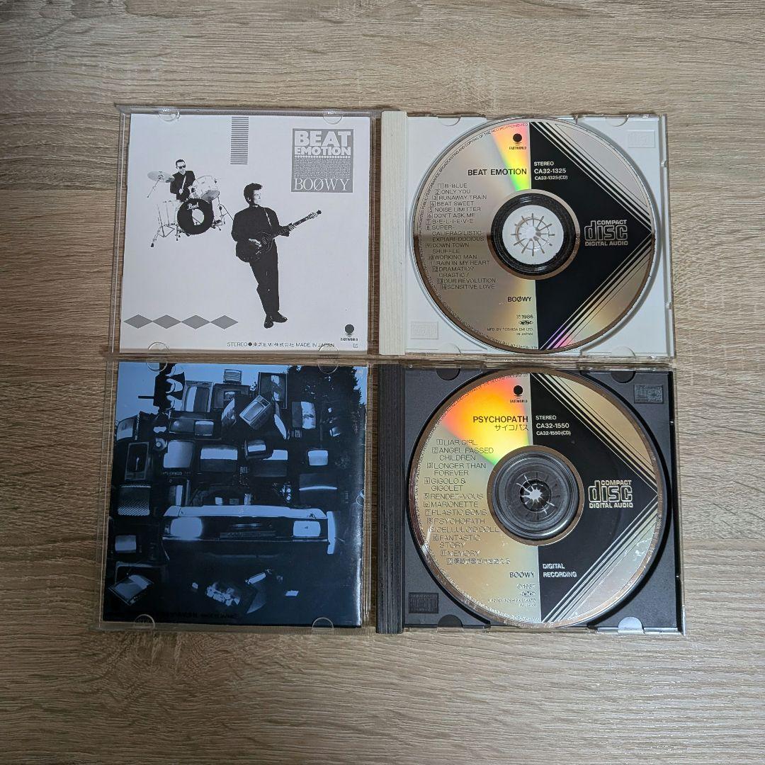 BOØWY 帯付アルバムCD 10枚 + CDV 1枚 セット