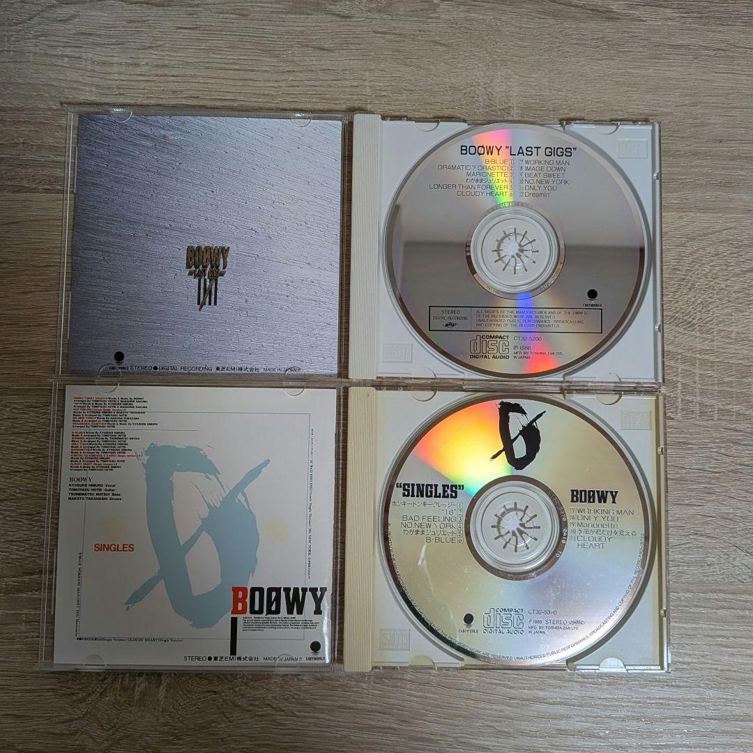 BOØWY 帯付アルバムCD 10枚 + CDV 1枚 セット