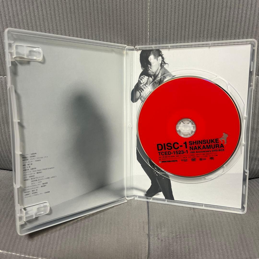 中邑真輔 デビュー10周年記念DVD BOX 棚橋弘至 内藤哲也 武藤敬司