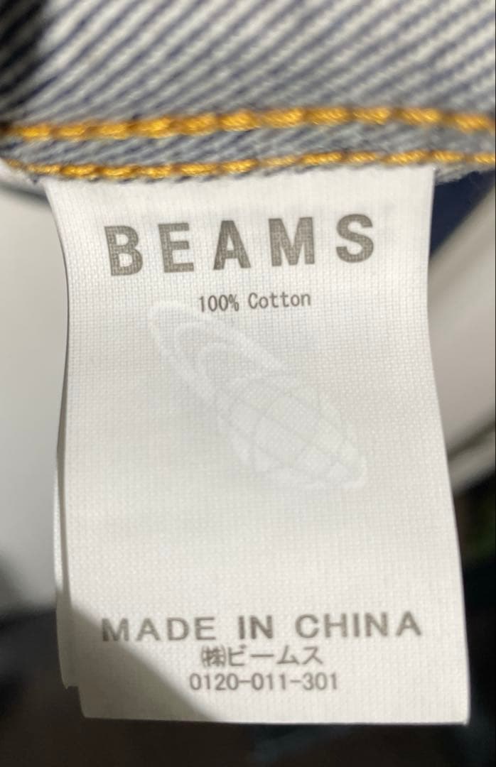 BEAMS ビームス　ビッグシルエット　デニムジャケット