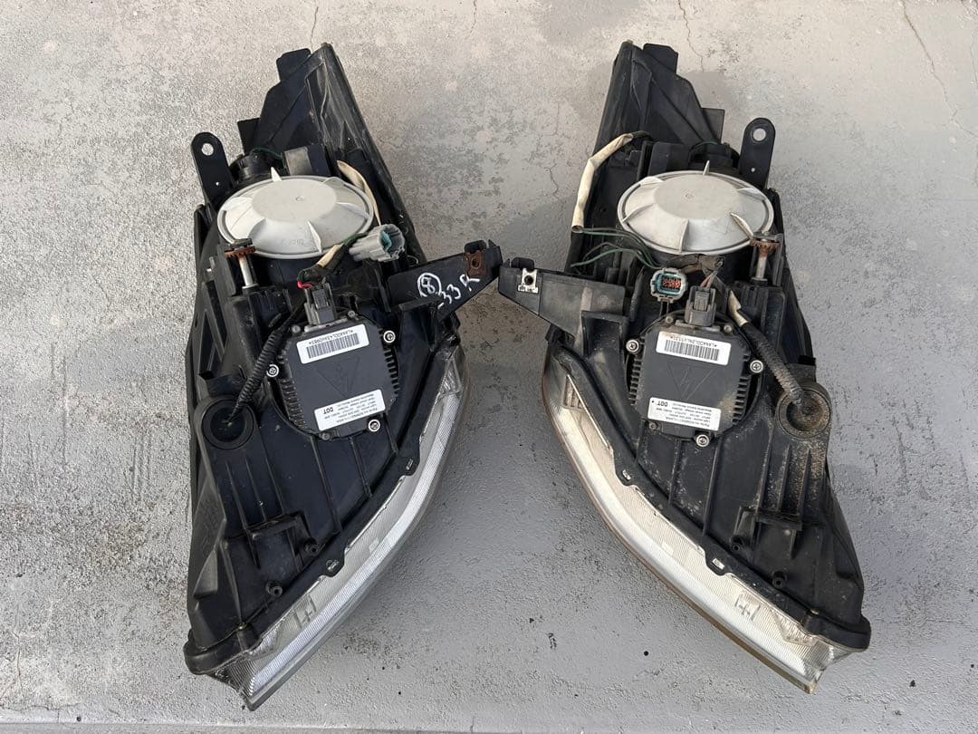 フェアレディZ z33 前期　左右ヘッドライト