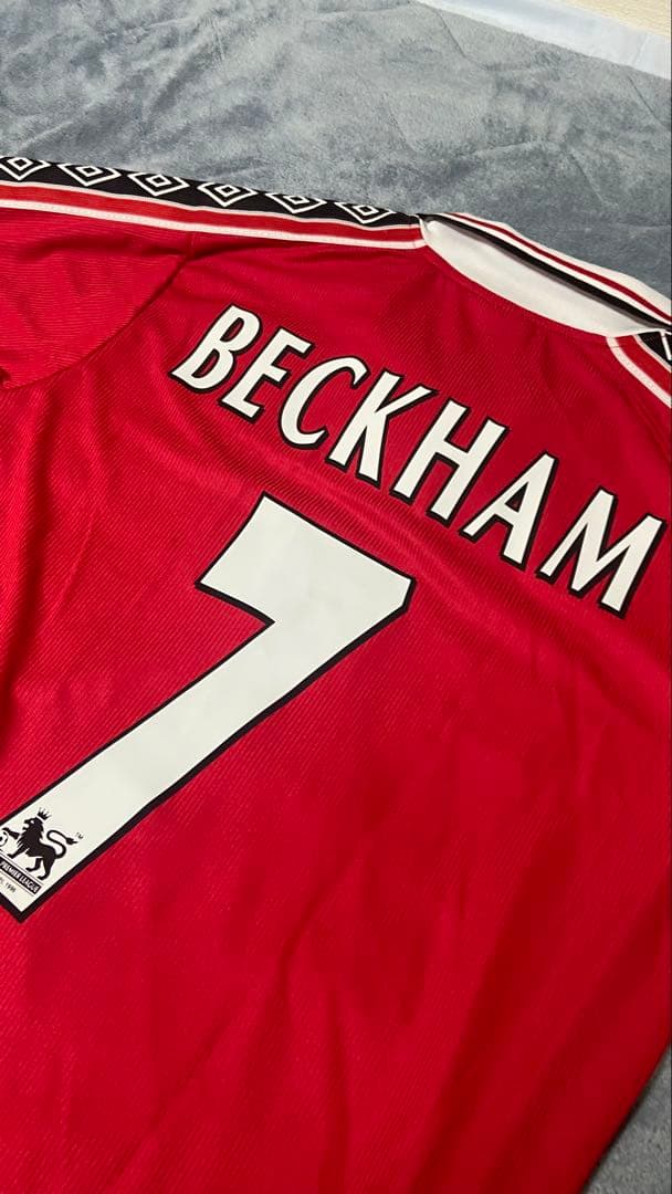 1998-00 #7ベッカム マンチェスターユナイテッド ユニフォーム