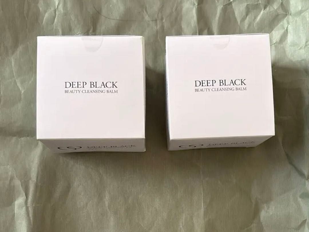 ビューティークレンジングバームディープブラック￼90g2個セット＋美容液サンプル