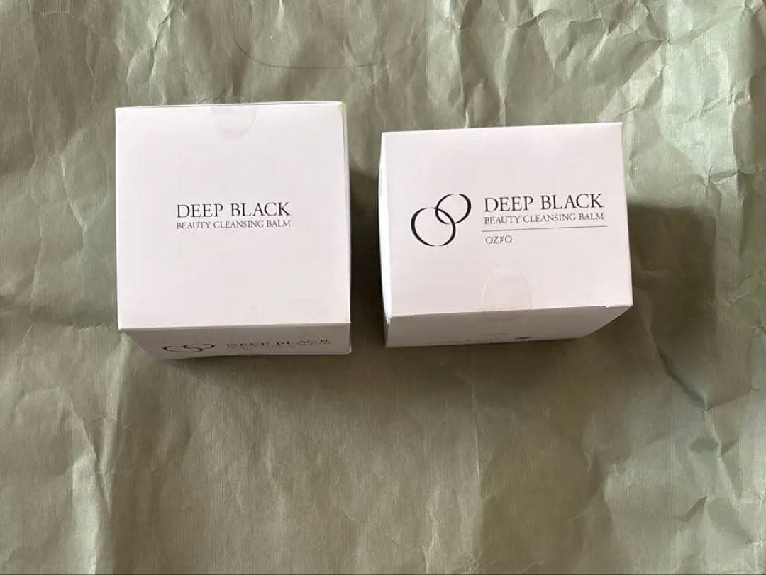 ビューティークレンジングバームディープブラック￼90g2個セット＋美容液サンプル