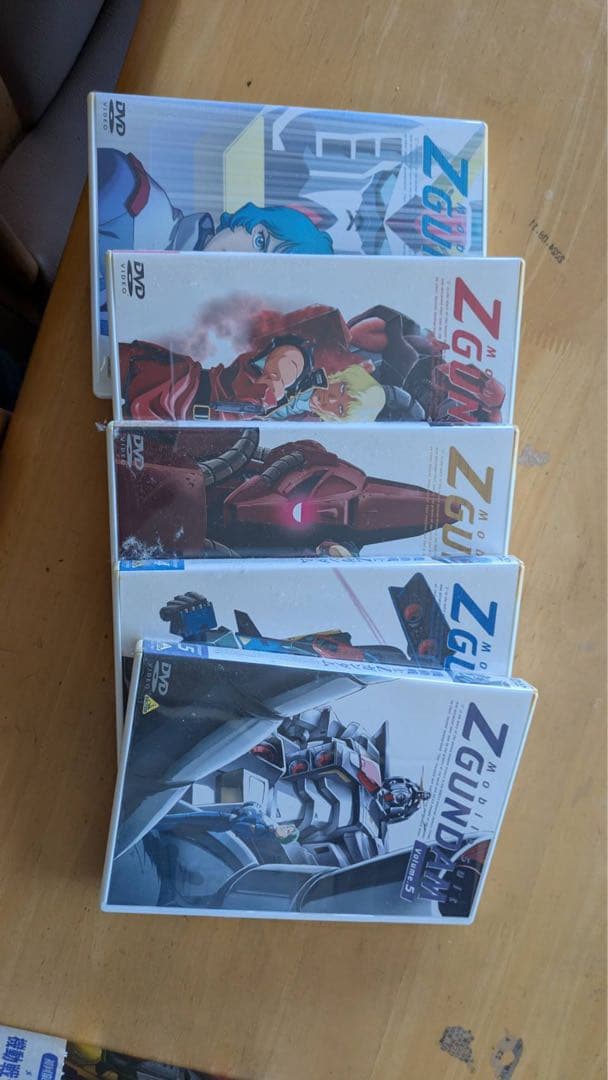 ガンダムDVD ZガンダムDVD ZZガンダムDVD 全33巻セット