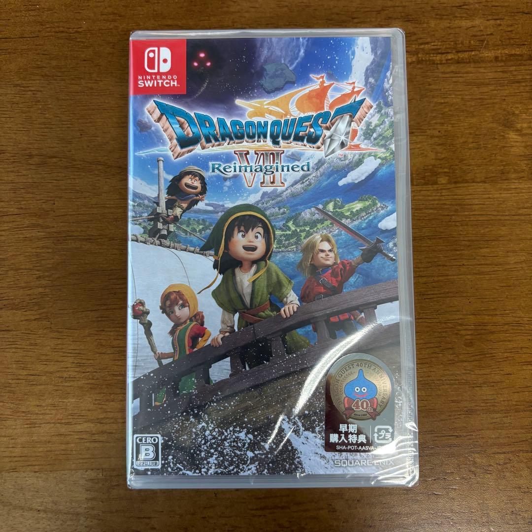 （新品）ドラゴンクエストⅦ 7 Reimagined Switch 早期特典