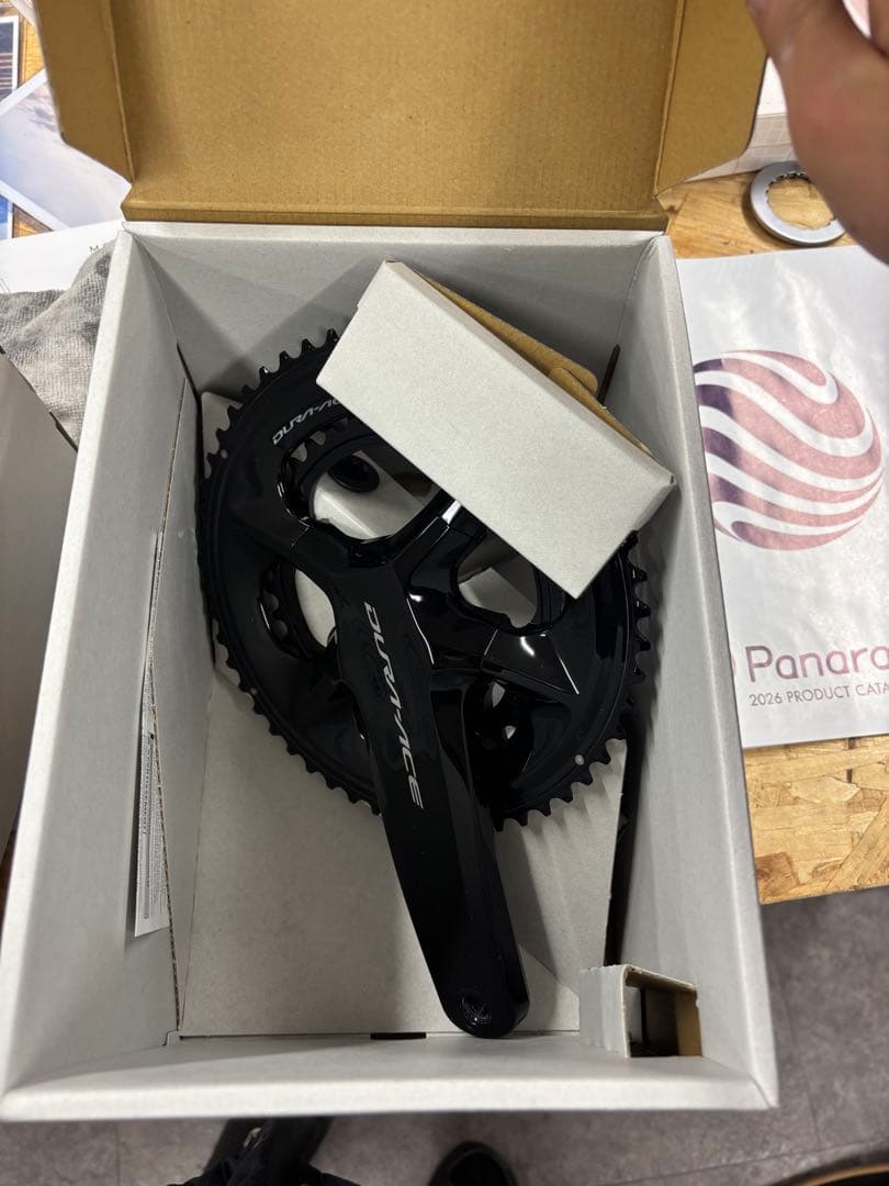 新品未使用！シマノ デュラエース SHIMANO クランク　FC09