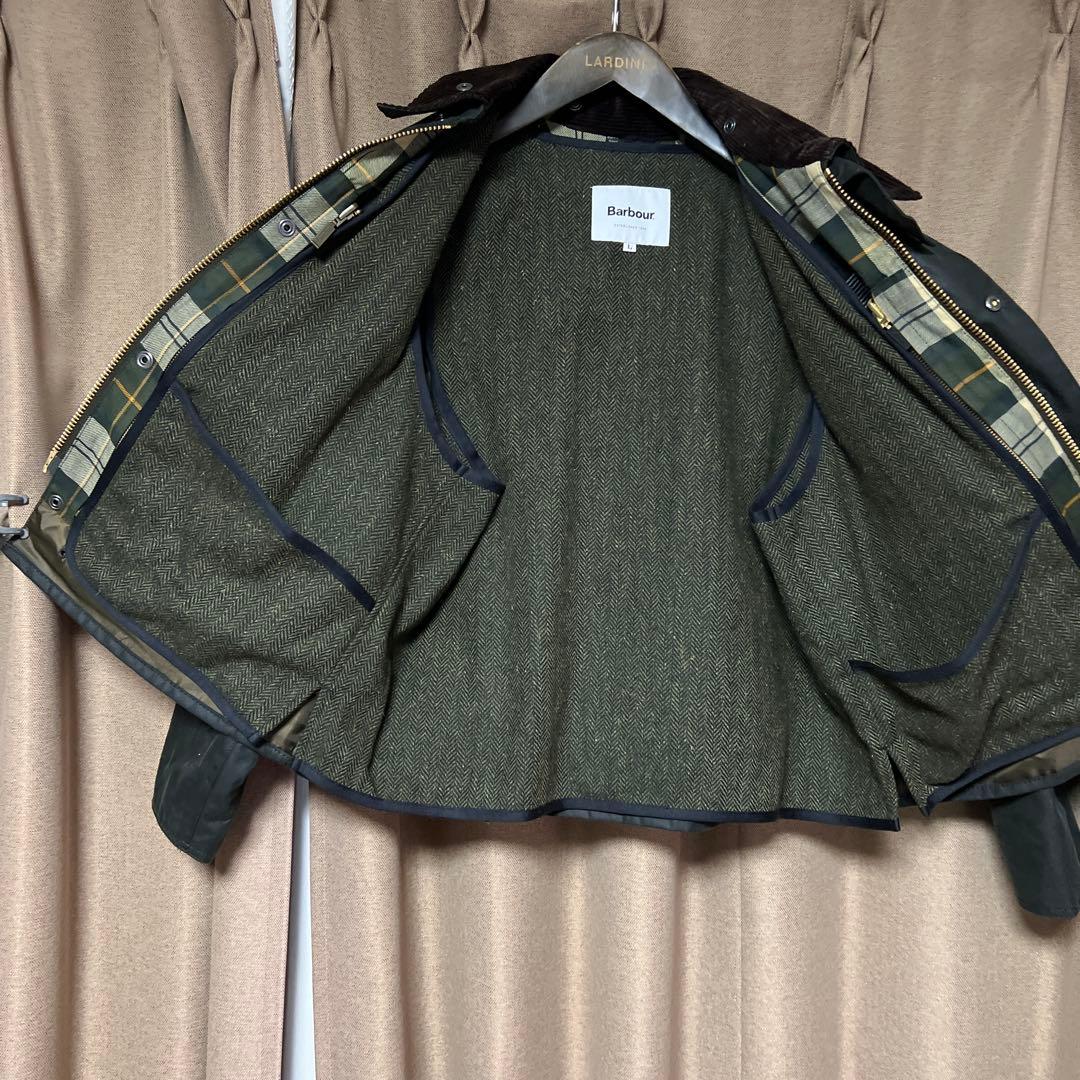 【美品】Barbour SPEYカーキカラージャケット Lサイズ