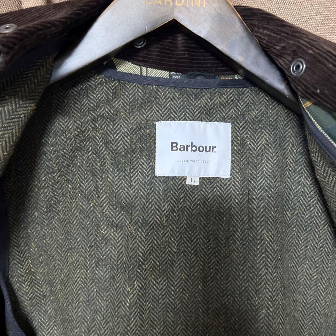 【美品】Barbour SPEYカーキカラージャケット Lサイズ