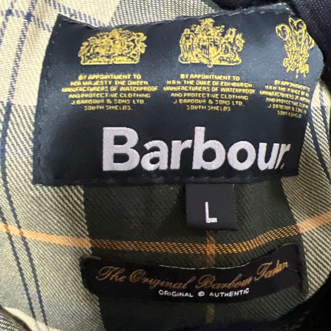 【美品】Barbour SPEYカーキカラージャケット Lサイズ