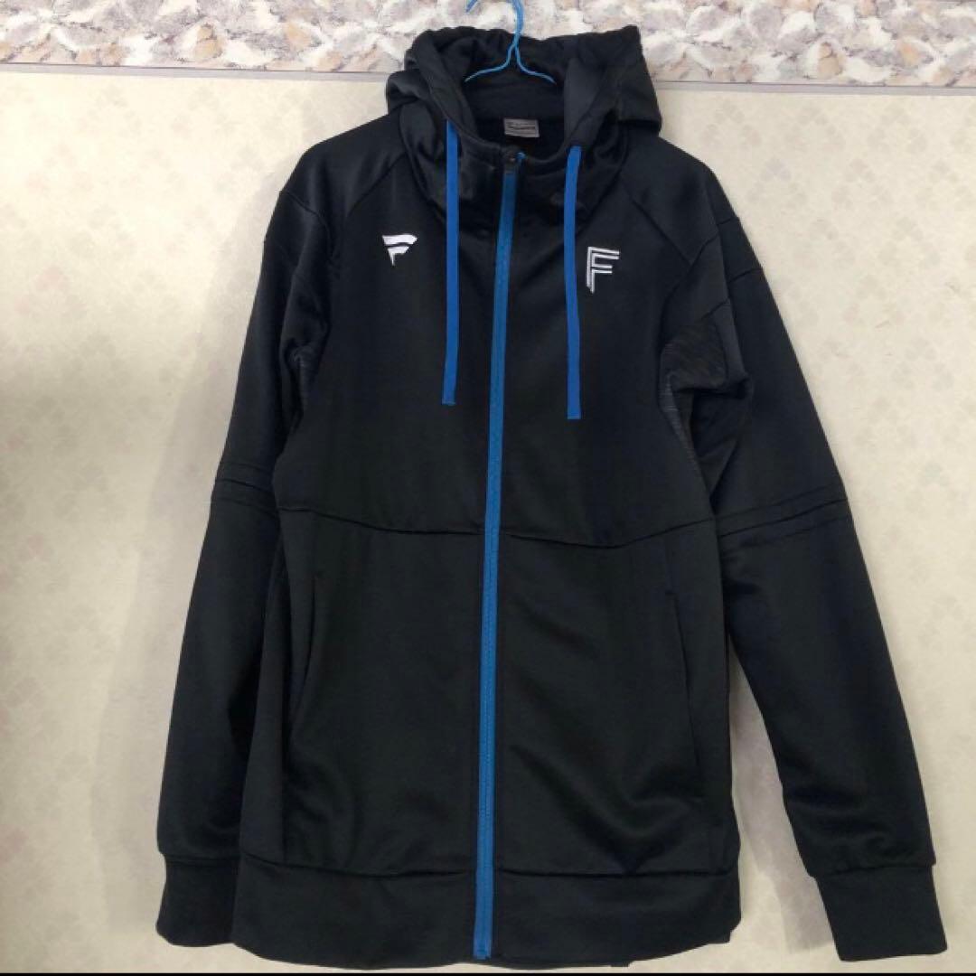 【新品】北海道日本ハムファイターズフード付き黒　監督・選手愛用2X L 値引中