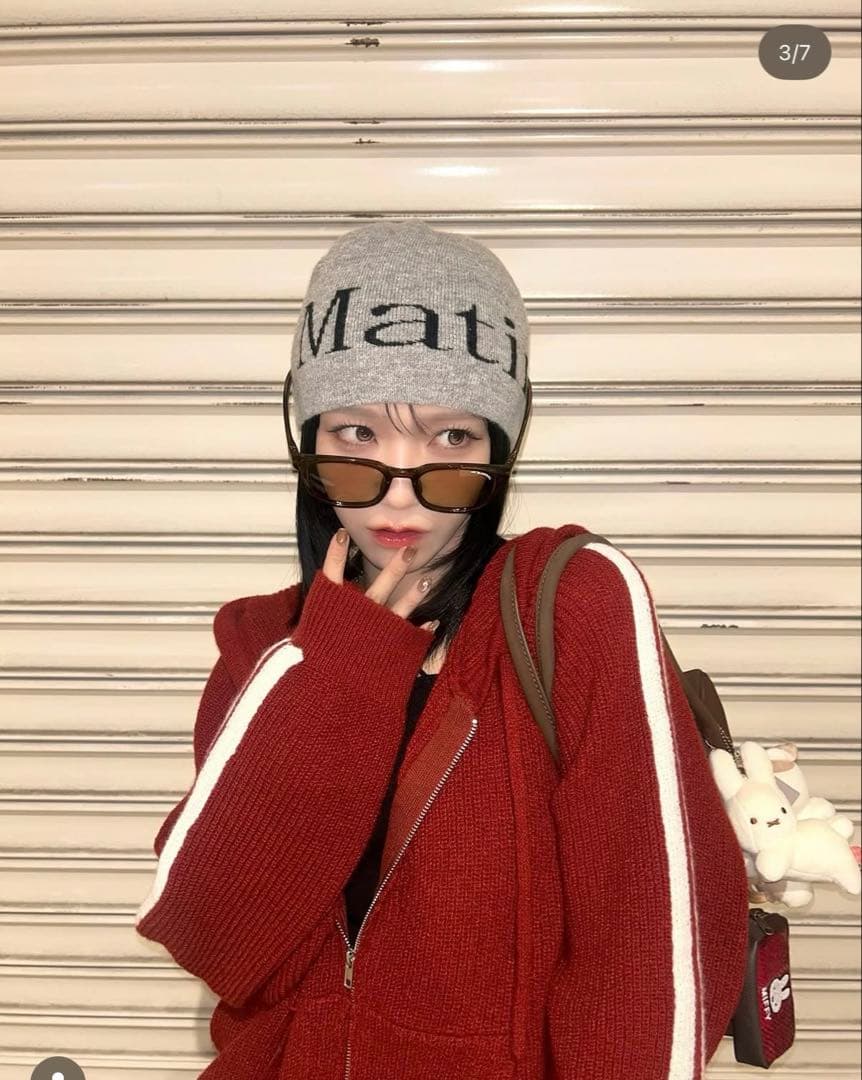 Martin Kim ニット帽 ビーニー ＝LOVE 野口伊織着用