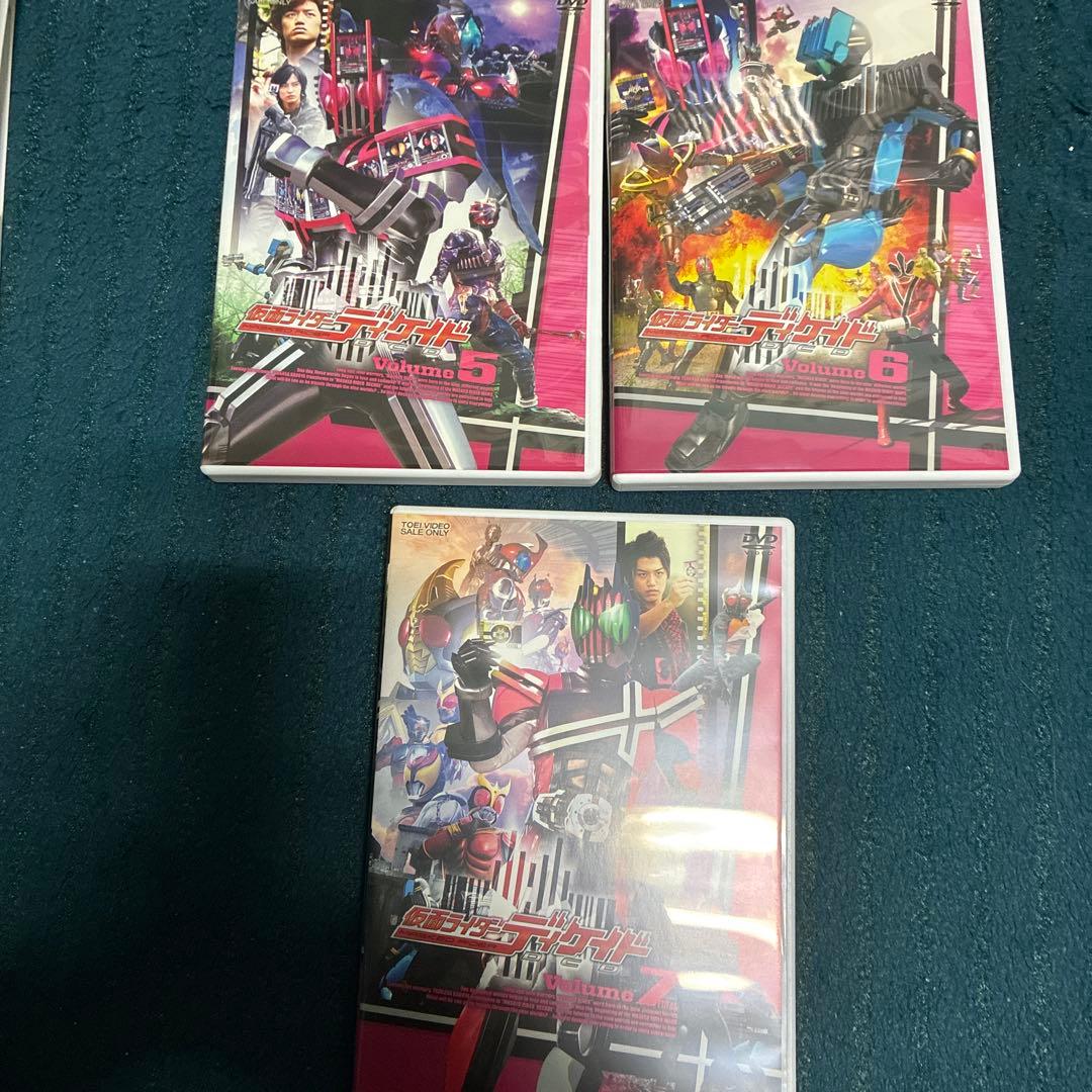 仮面ライダーディケイド DVD 全7巻セット