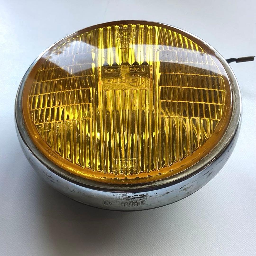 シビエフォグランプセット　CIBIE40 イエローレンズ120mm径　2個セット