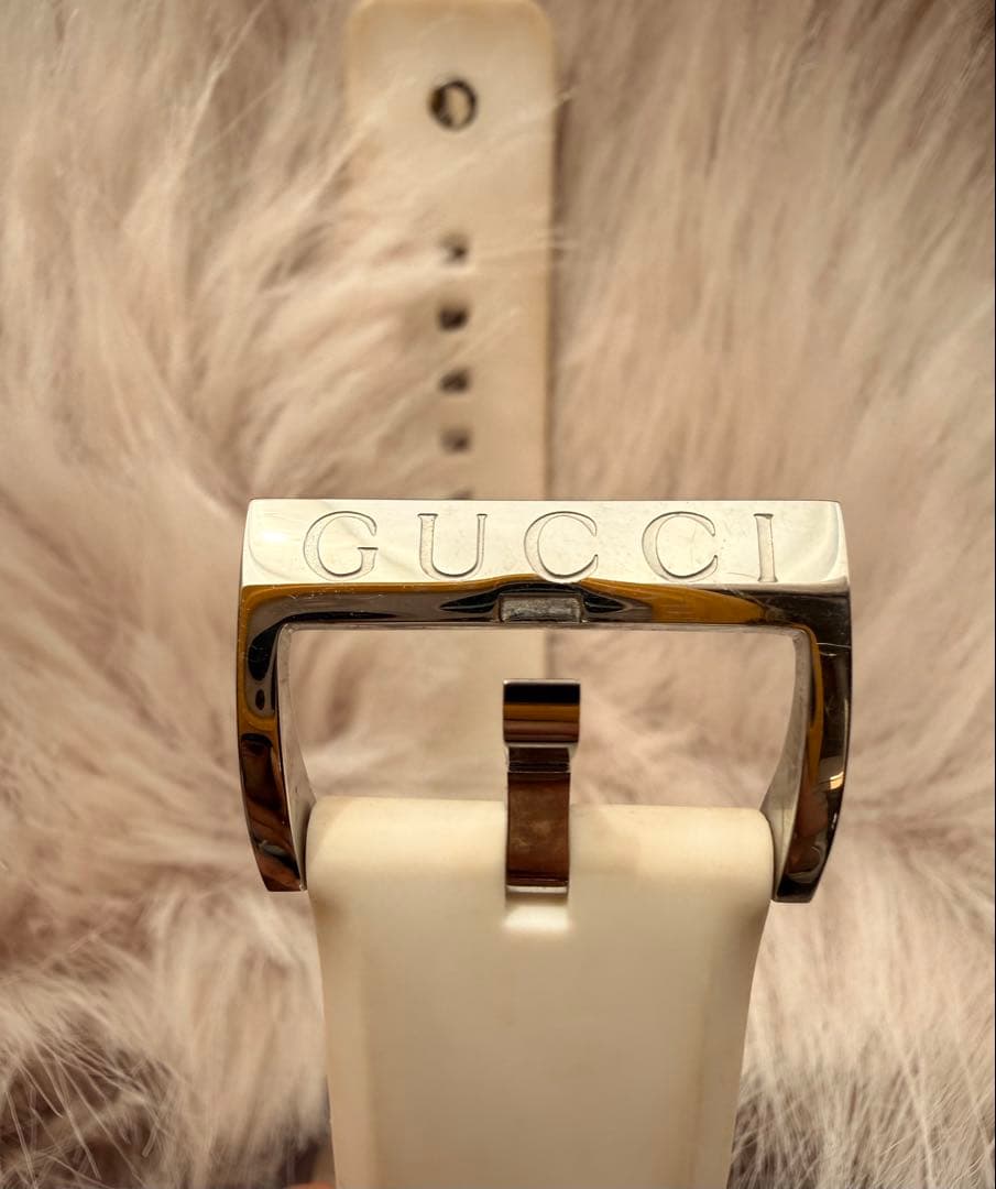 GUCCI 腕時計 クォーツ ホワイト