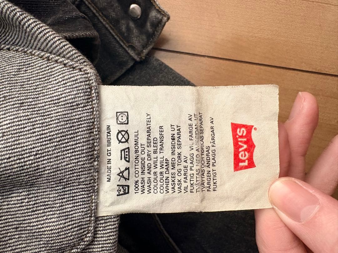 【希少】英国製90s Levi's 70503 サイズL