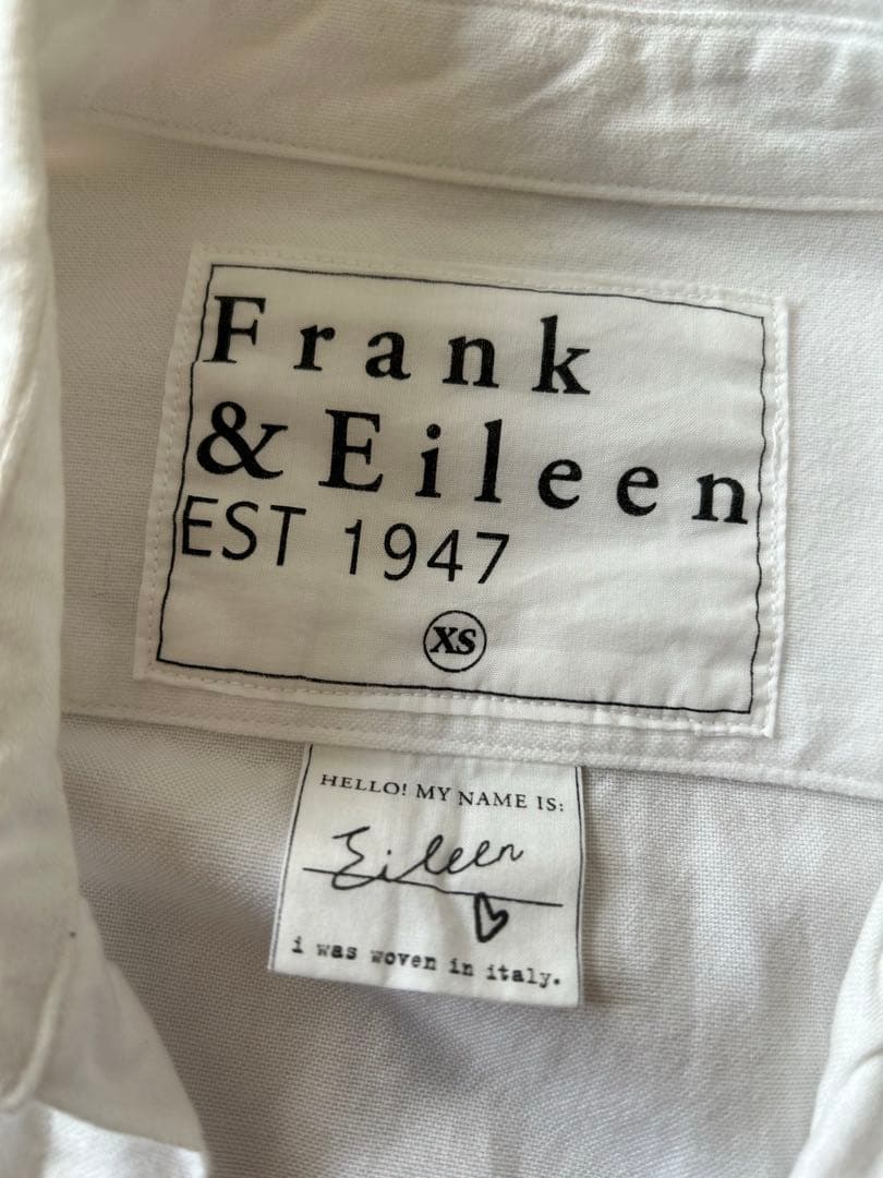 フランク&アイリーン Eileen 鹿の子 スキッパーシャツ 正規品