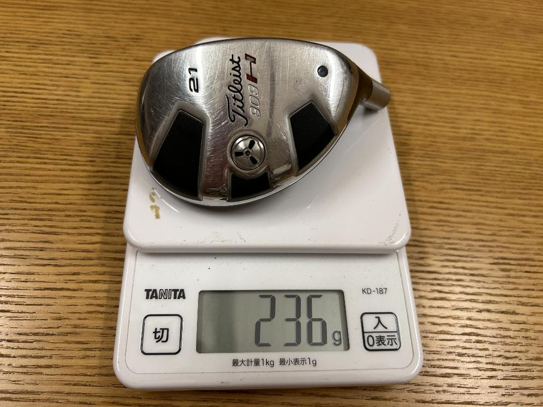 タイトリスト９０９H　ヘッドのみ　４個セット　15°１７°19°21°