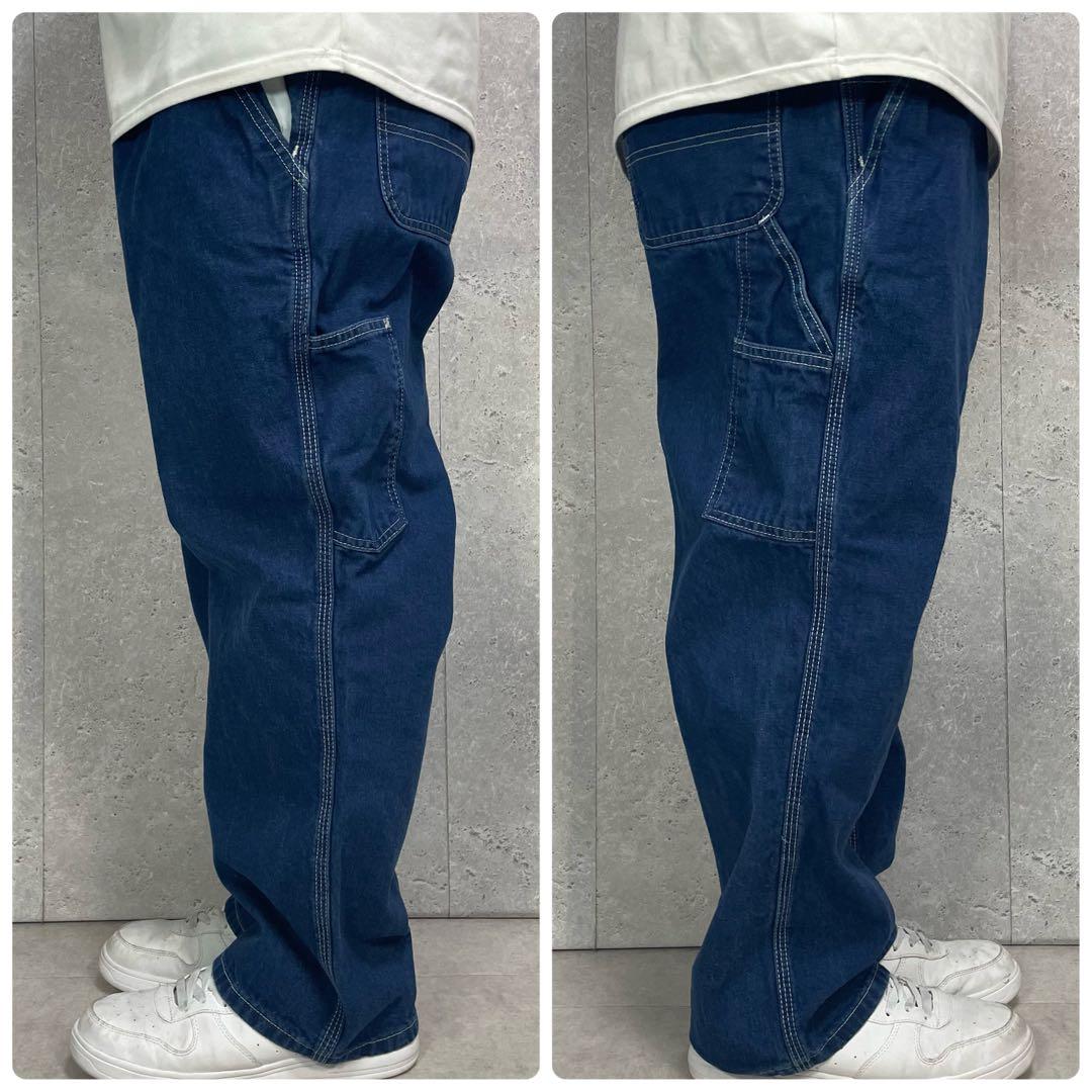 カーハート　ペインターパンツ　ブルーデニム　ジーンズ W38 L28