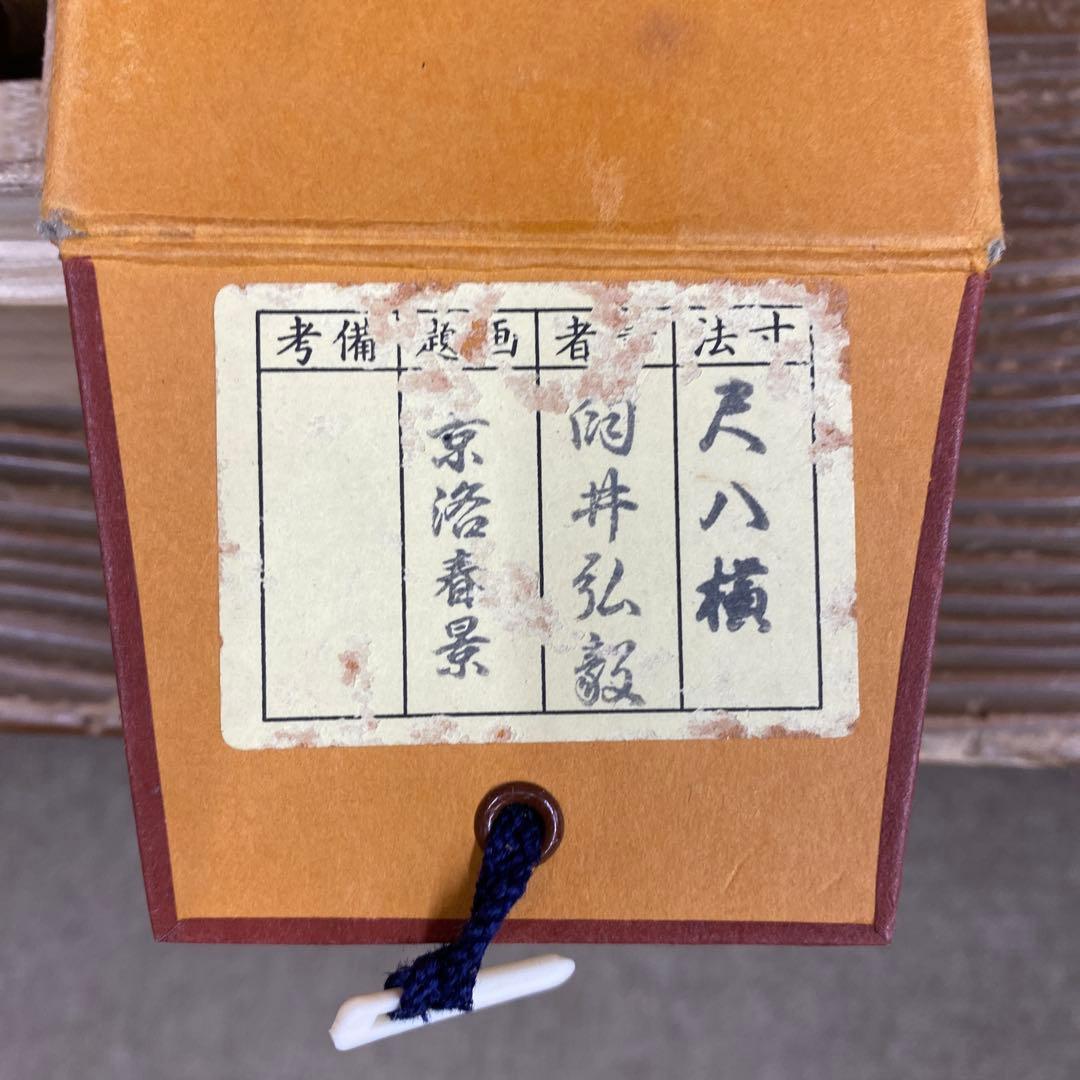 美品 掛け軸 臼井弘毅作 京浩春景図 共箱 銀閣寺 桜 花鳥 縁起物