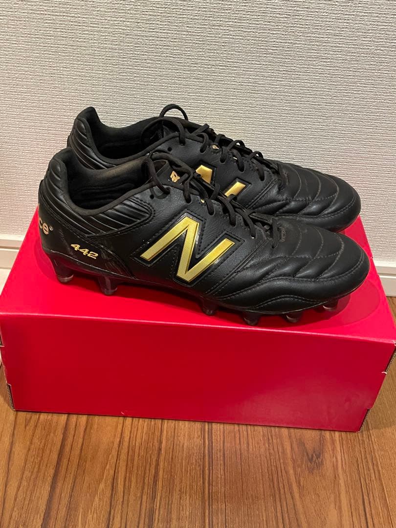 【美品】ニューバランス サッカースパイク カンガルー 442 V2 PRO HG