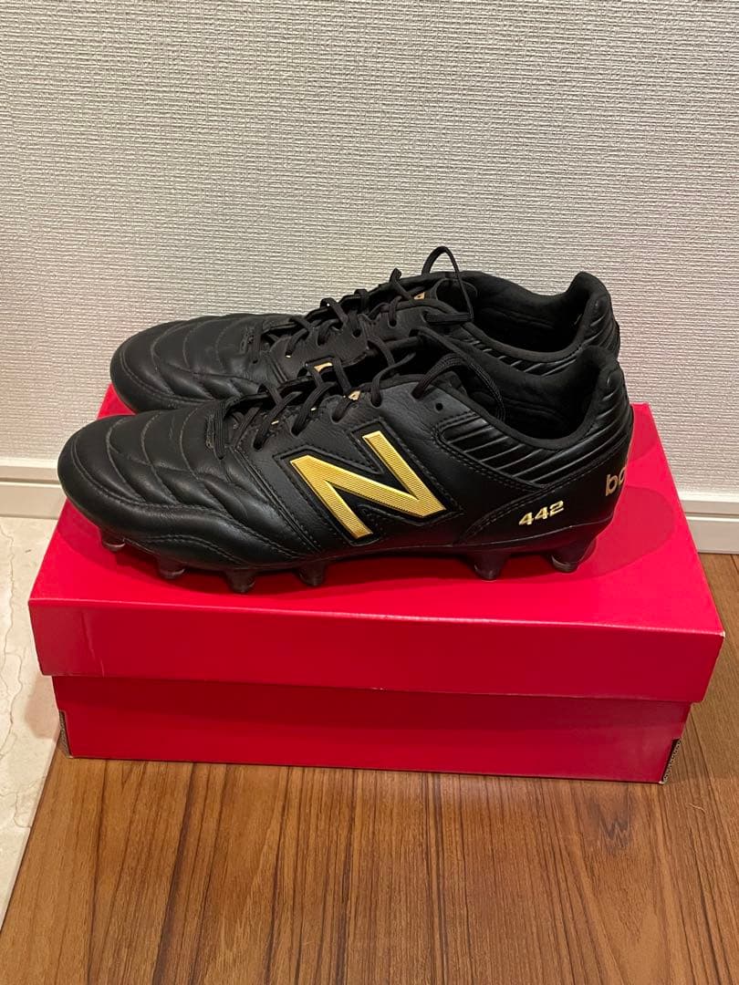 【美品】ニューバランス サッカースパイク カンガルー 442 V2 PRO HG