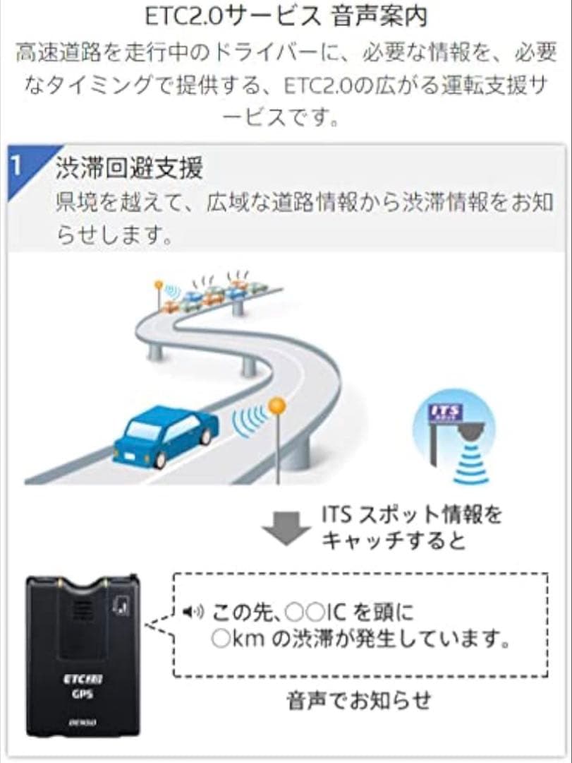 26年モデル　DENSO ETC2.0 GPS 車載器 未使用　新品