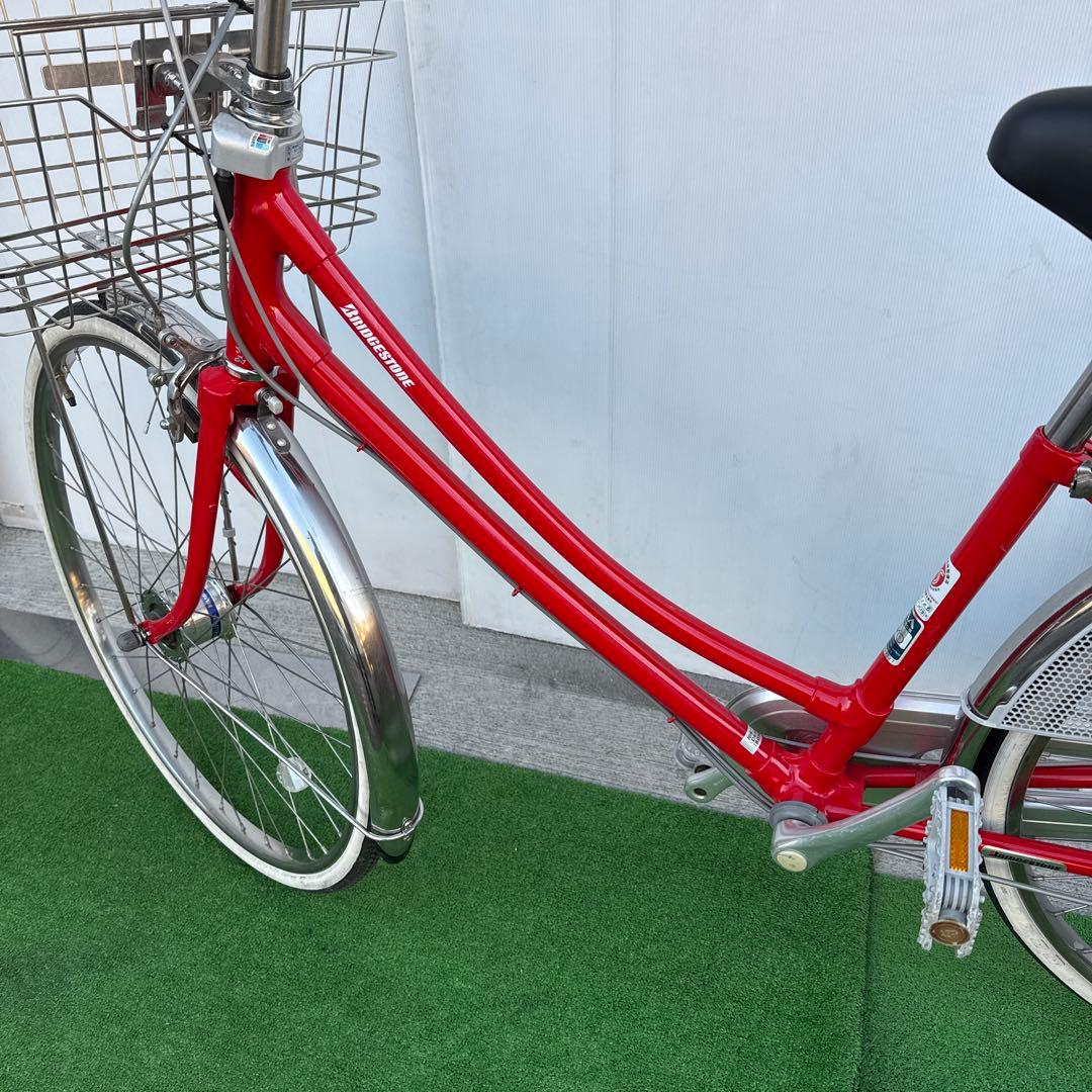 ブリヂストン自転車26インチ オートライト とても綺麗です【引き取り限定】