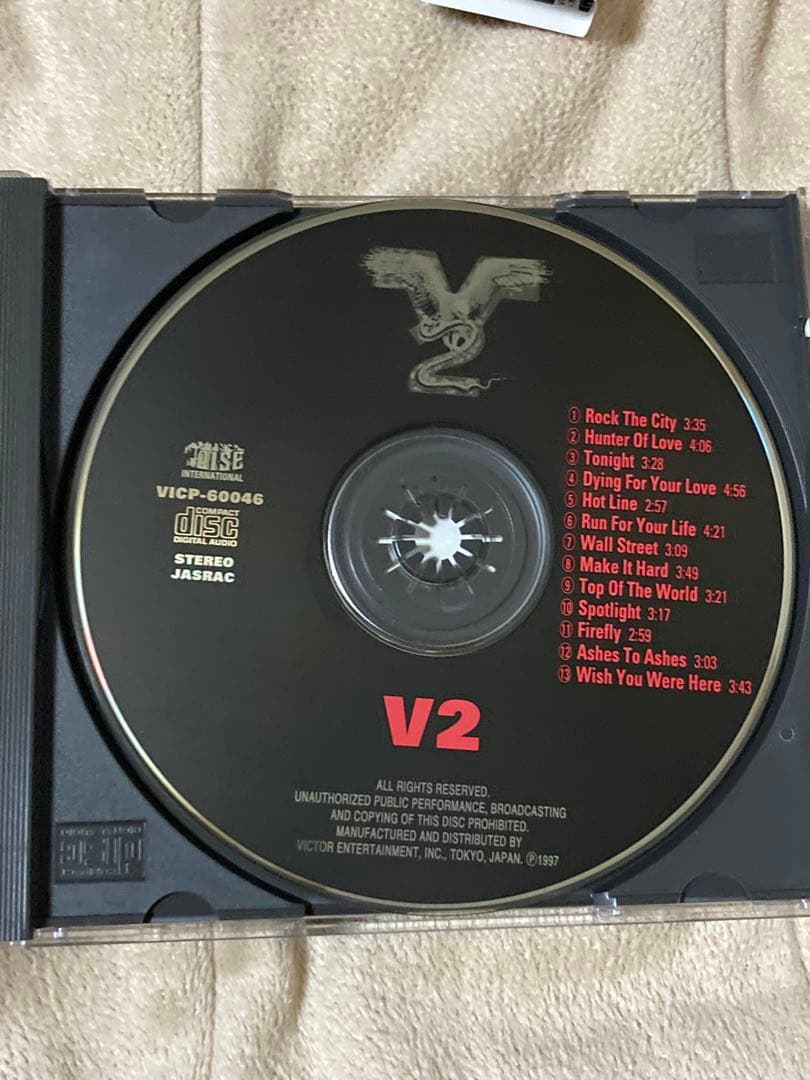 V2 帯あり 国内盤 廃盤CD 超希少