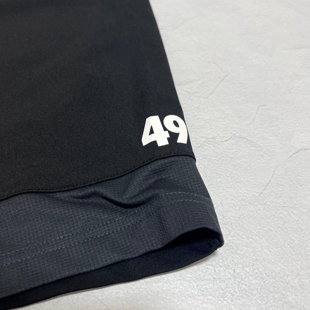 王道セット TFW49 モックネック＆ショーツ M 白黒 ラウンド即完成