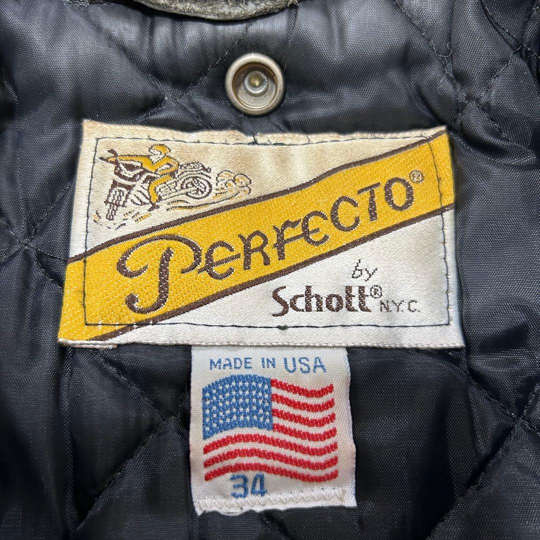 schott perfecto NYC ダブルライダース　618 サイズ:34