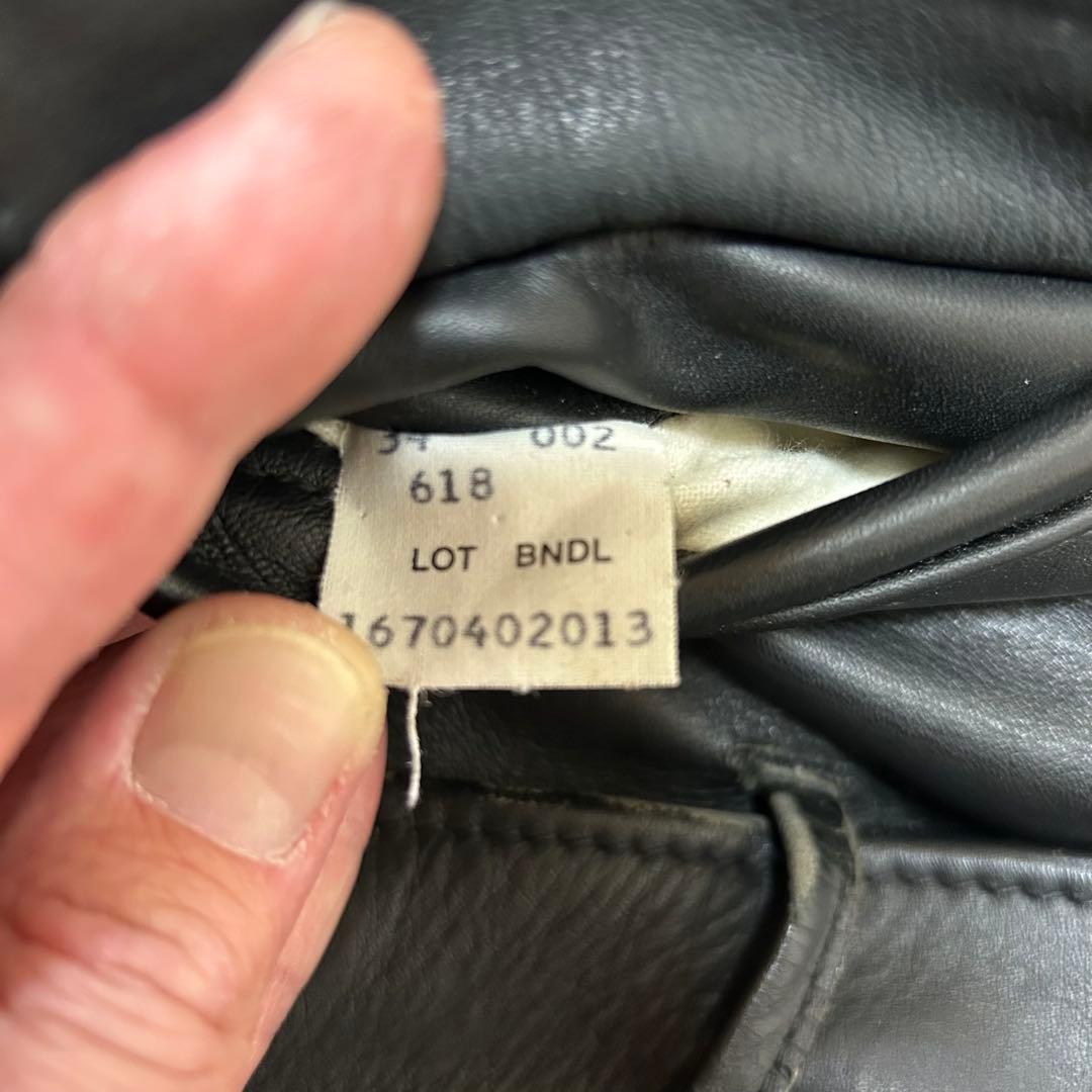 schott perfecto NYC ダブルライダース　618 サイズ:34