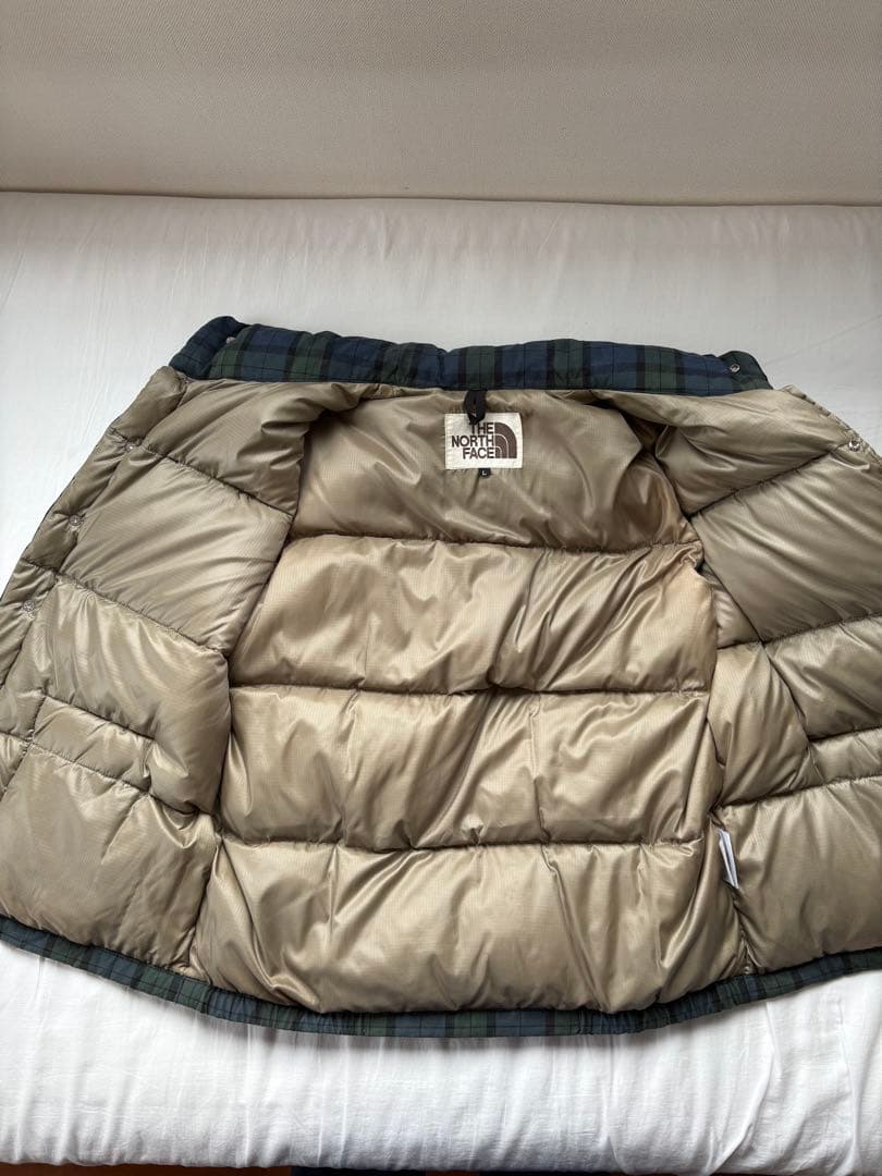The North Face 茶タグ　ダウンベスト